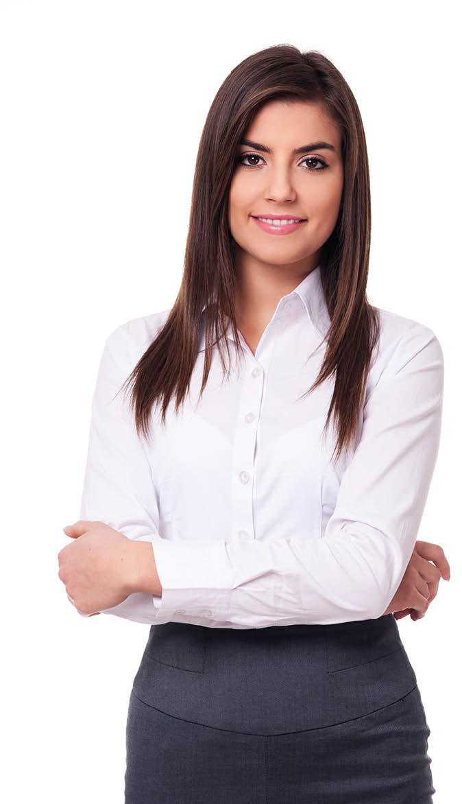 Confident businesswoman