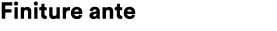 Finiture ante