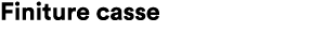 Finiture casse