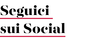 Seguici sui Social