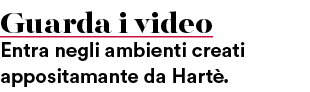 Guarda i video Entra negli ambienti creati appositamante da Hart .