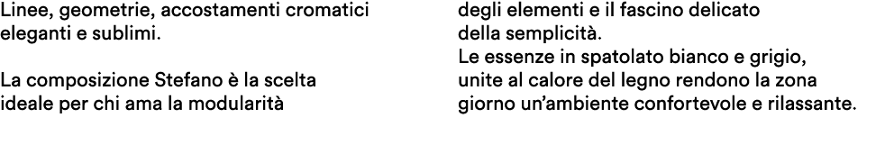 Linee, geometrie, accostamenti cromatici eleganti e sublimi. La composizione Stefano   la scelta ideale per chi ama ...
